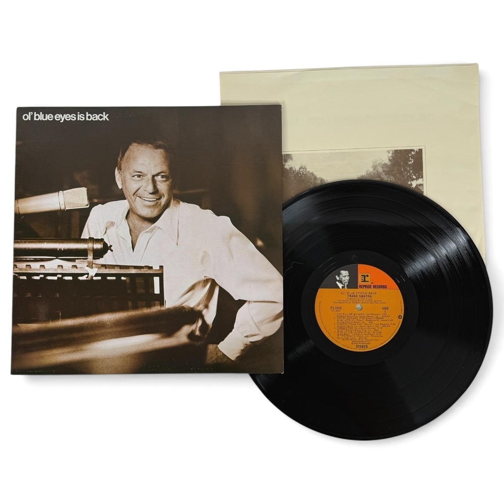 Frank Sinatra Ol' Blue Eyes Is Back Vinyl LP Tested Reprise FS-2155 Gatefold 12"